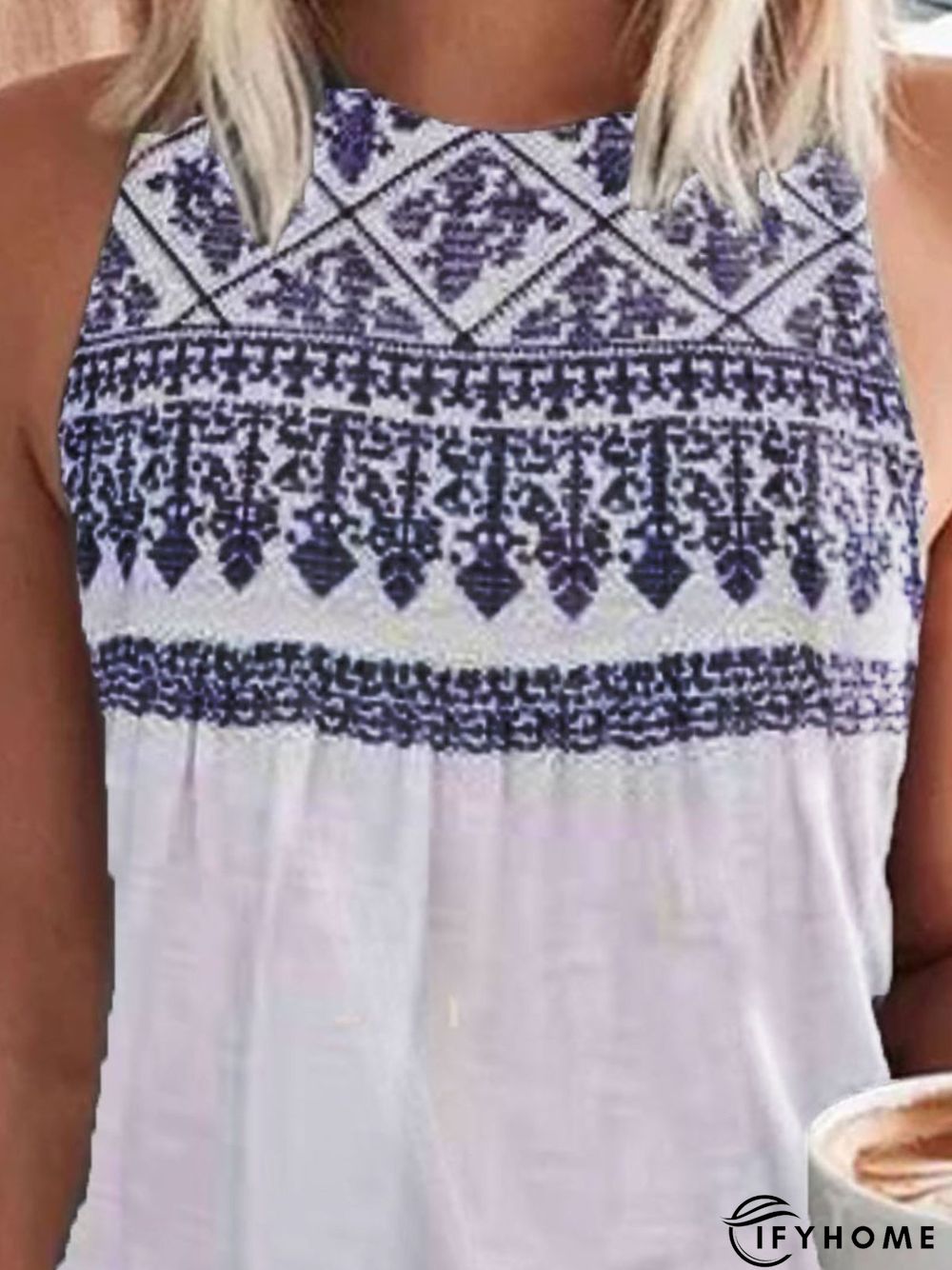 Crew Neck Cotton Casual Tops | IFYHOME