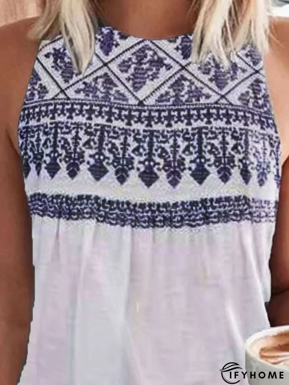 Crew Neck Cotton Casual Tops | IFYHOME