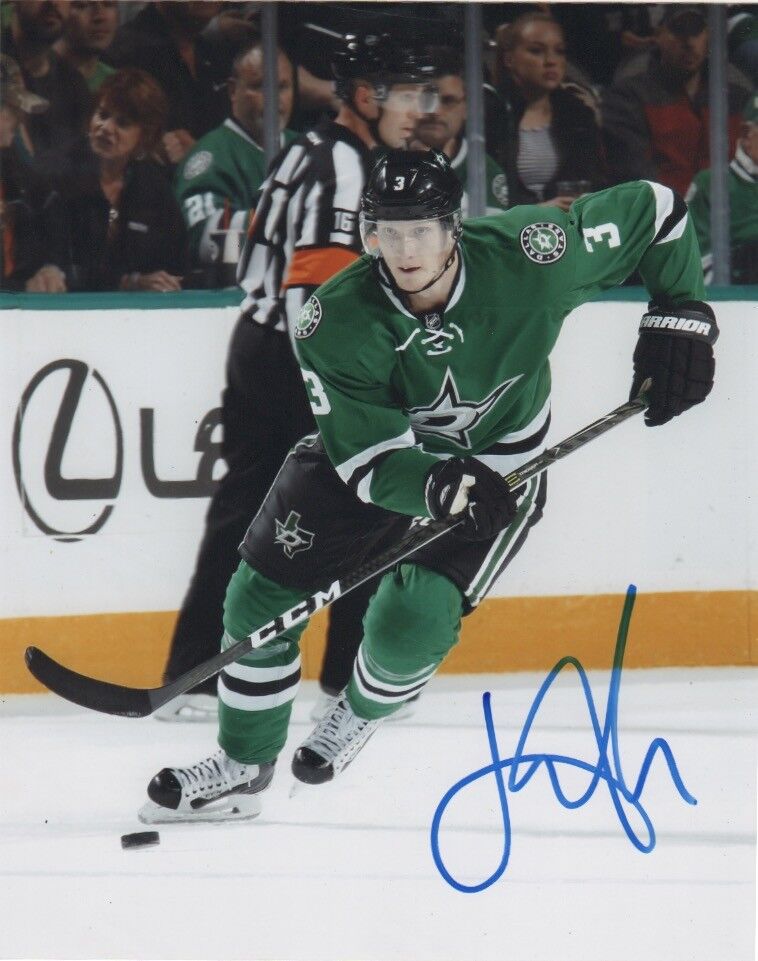 Dallas Stars John Klingberg Autographed Signed 8x10 NHL Photo Poster painting COA G