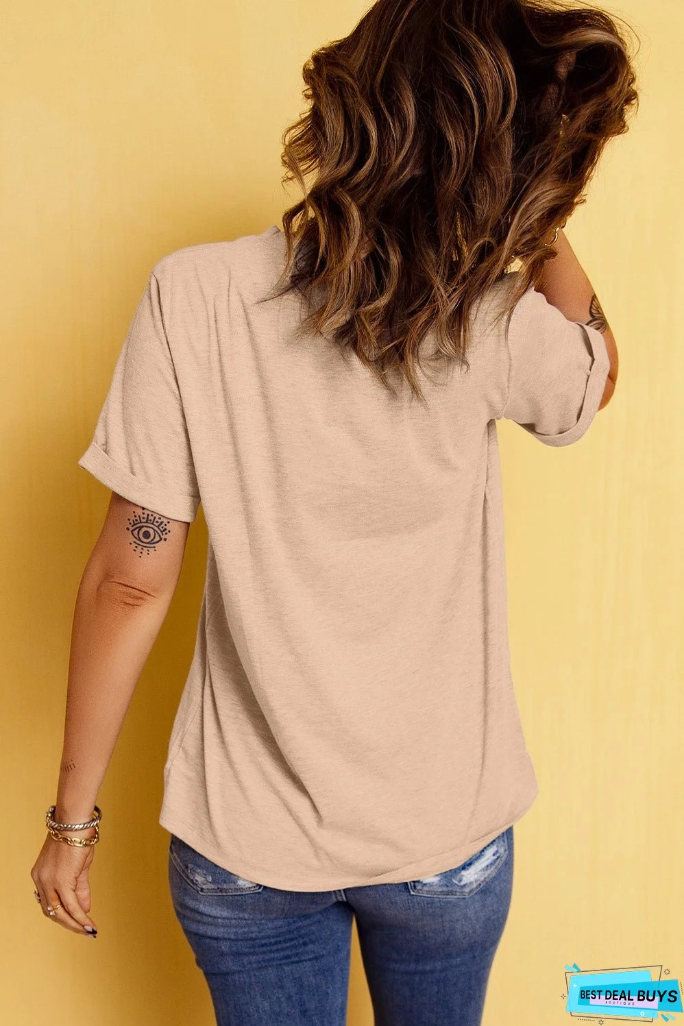 Pumpkin Graphic Round Neck Short Sleeve T-Shirt