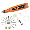 Cordless Rotary Tool Kit with 5-Speed Settings & 23 Accessories 700mAh Powerful Engraving Pen 15000RPM Max for Sanding Polishing Drilling Carving DIY Crafts