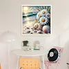 Beach Daisy-11CT Stamped/Counted Cross Stitch 40*40cm tapestrymarket