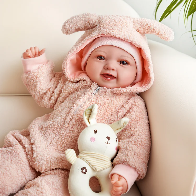Babeside Smiling Reborn Baby Mia 17" Newborn Girl Healing of the Heart