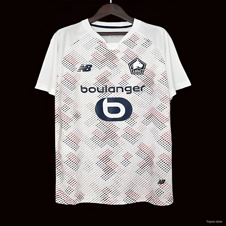  24/25 Lille OSC Away White Jersey 1:1 Thai quality