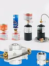 Gas Convertor Shifter Gas Refill Adapter Fuel Transfer Device for Camping Picnic