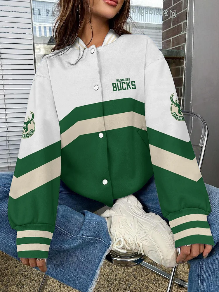 Milwaukee Bucks  Limited Edition Full-Snap Casual Jacket