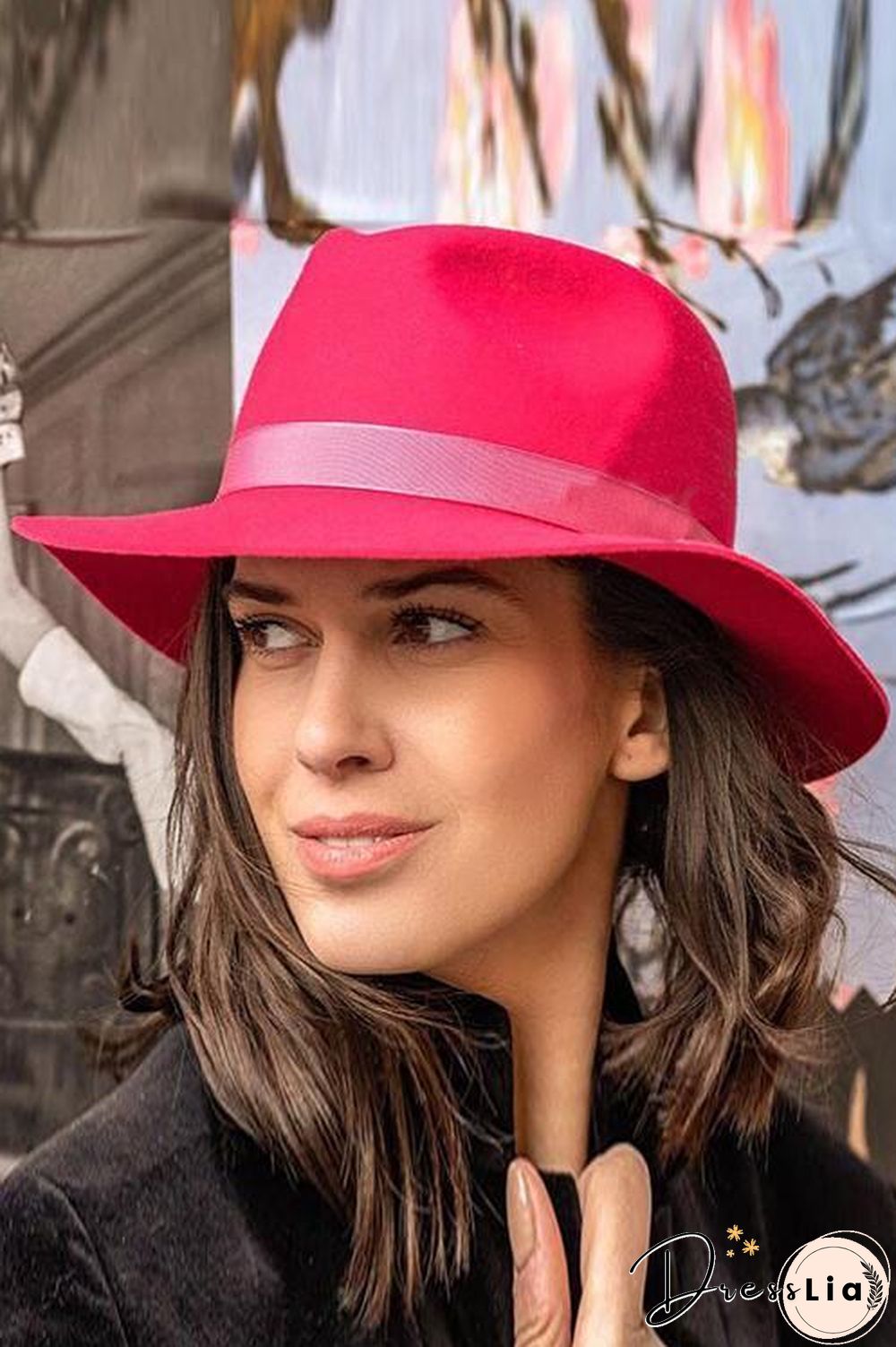 Woolen Fedora Hat