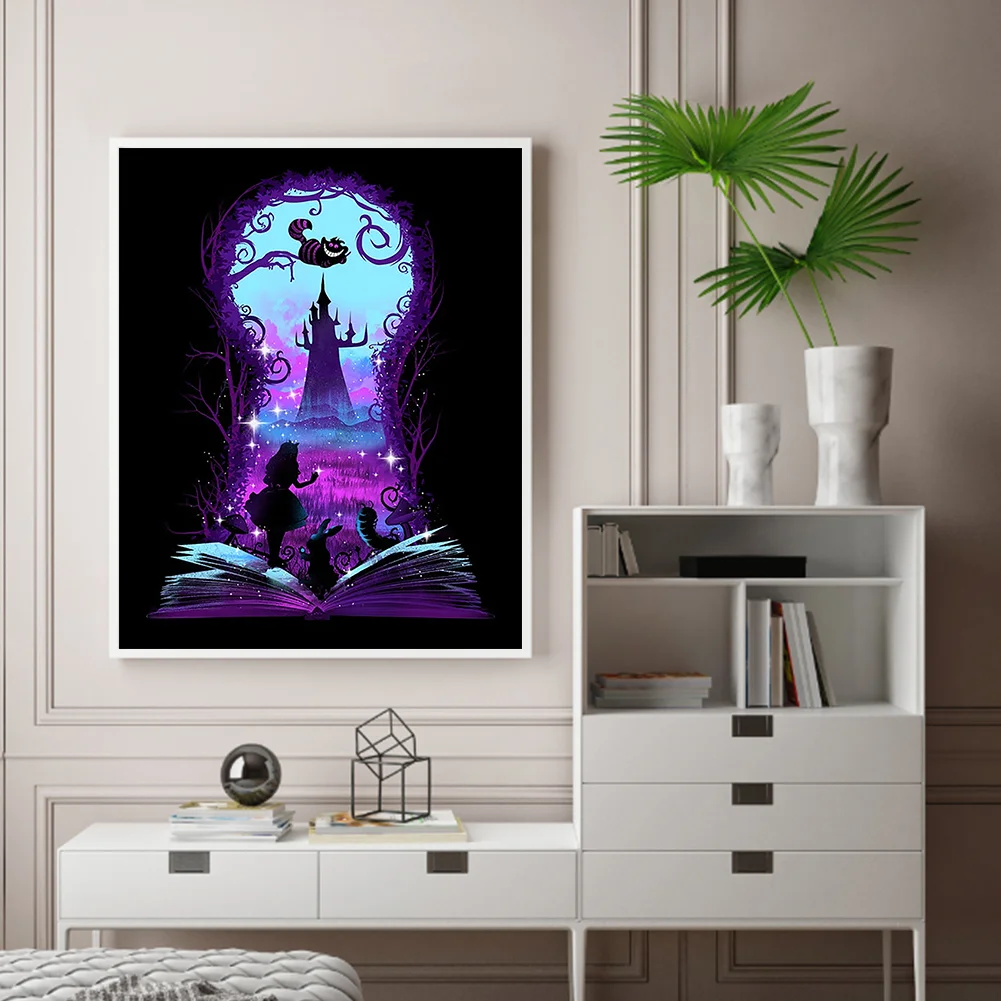 Full Printed Cross Stitch 11CT - Movie Silhouette(40*50cm)