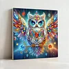 (Pre-Framed)Owl-Special Shape Diamond Painting Kit(25x25cm)
