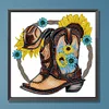 Diamond Painting-DIY Crystal Rhinestone Boots