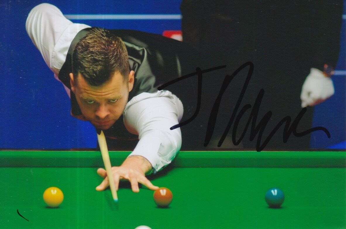 JIMMY ROBERTSON HAND SIGNED 6X4 SNOOKER Photo Poster painting PROOF 1.