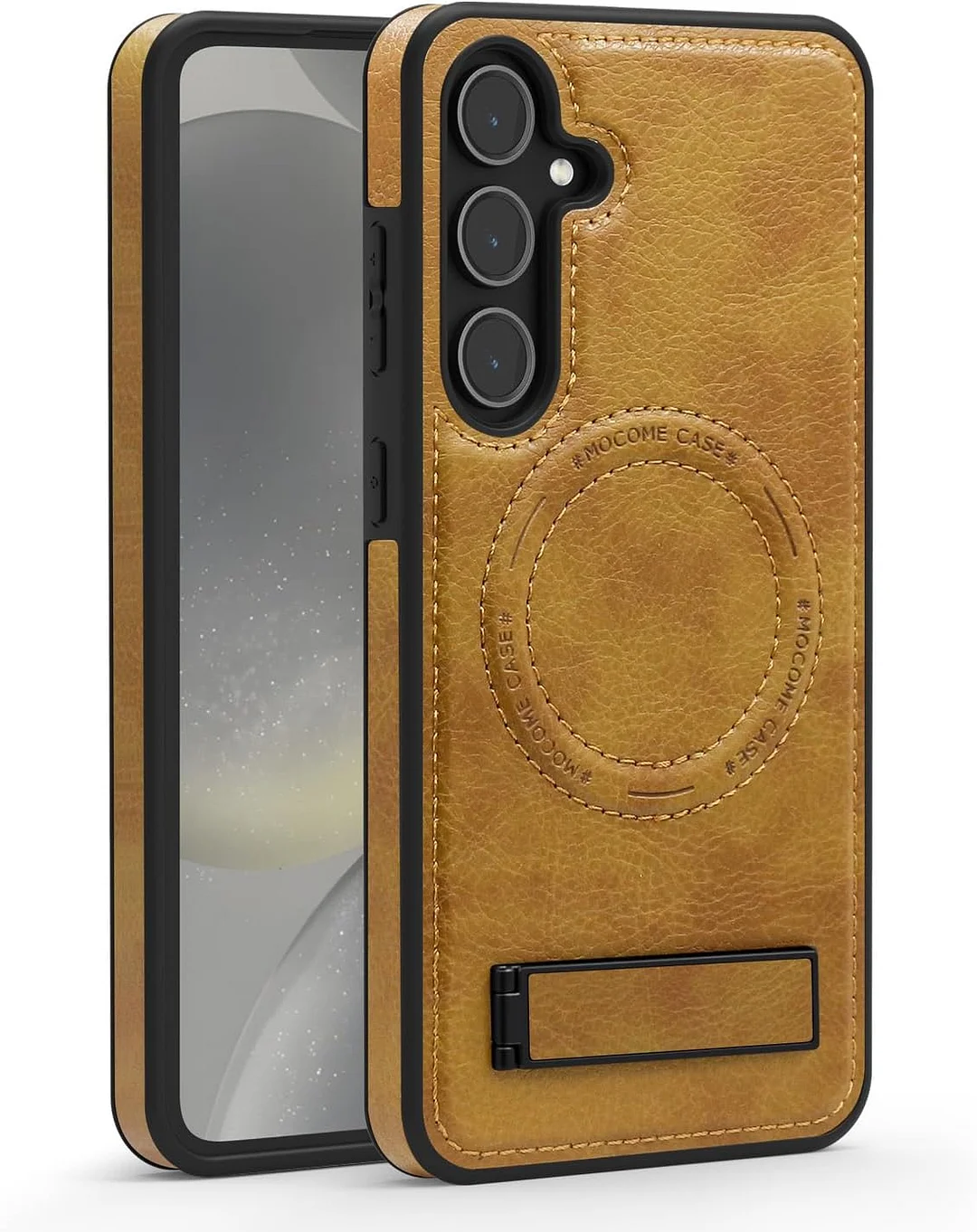 Samsung Galaxy Z Fold 6 Leather Case Magnetic Protective Case Holder Phone Case