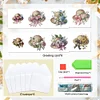 6Pcs Diamond Painting Bouquet Hat Diamond Painting Greeting Card for Friends