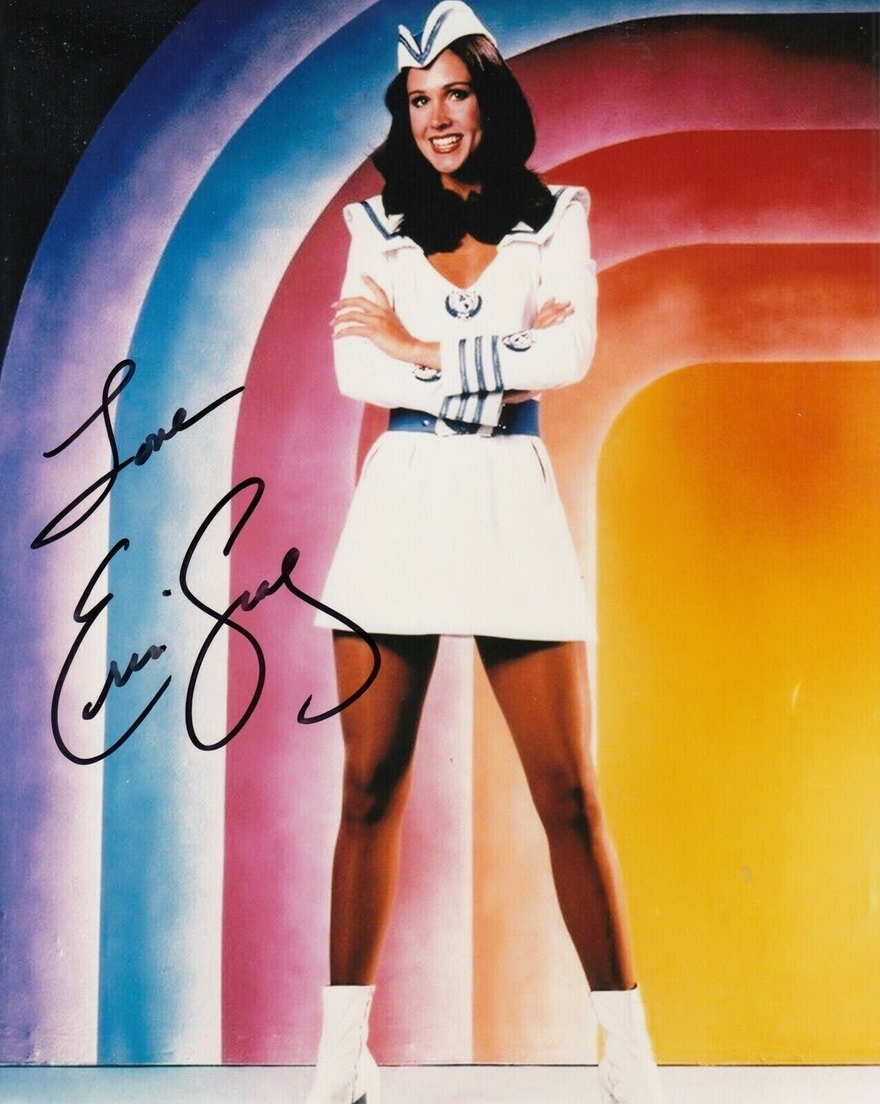 Erin Gray Autographed Signed 8x10 Photo Poster painting ( Buck Rogers ) REPRINT