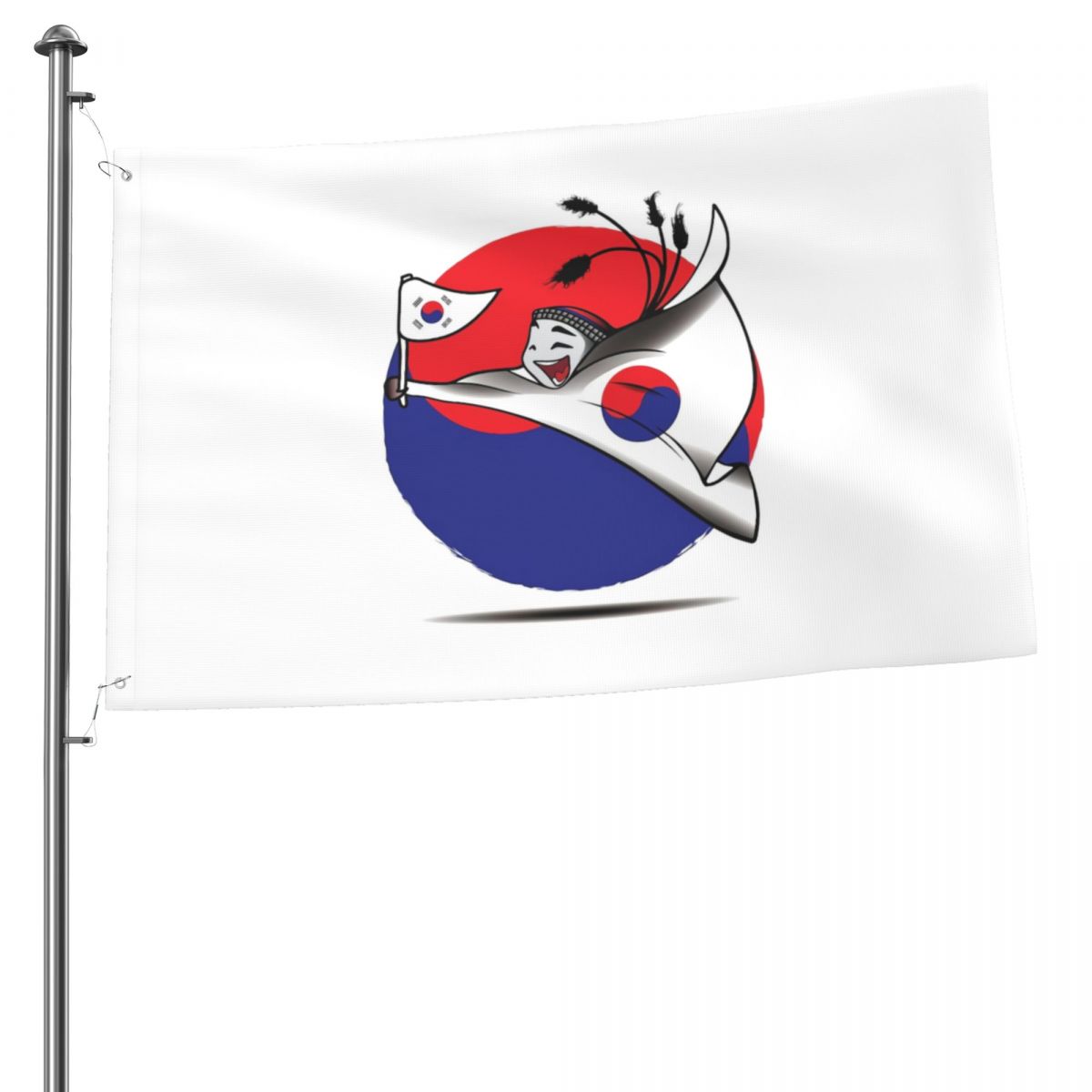 South Korea World Cup 2022 Mascot 2x3 FT UV Resistant Flag