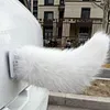Remote Control Electric Car Tail Universal Cute Fuzzy Wagging Moving Tail Easy To Install for Auto Trunk Charm Cosplay Accessory