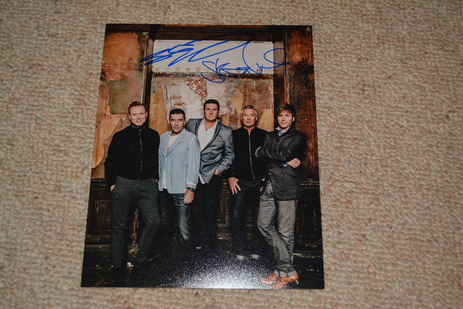 TONY HADLEY & STEVE signed autograph In Person 8x10 (20x25 cm) SPANDAU BALLET