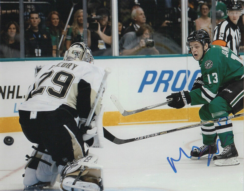 Dallas Stars Mattias Janmark Autographed Signed 8x10 NHL Photo Poster painting COA