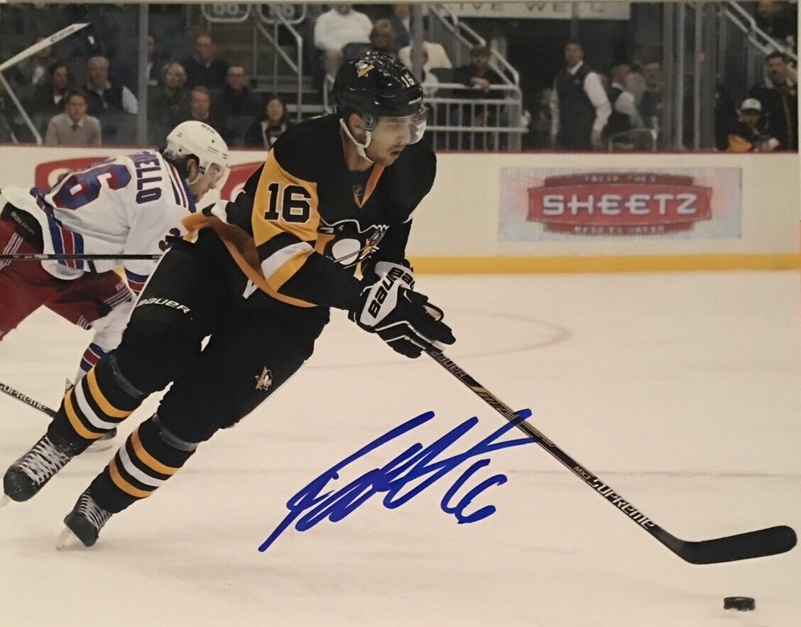 Brandon Sutter Signed Autograph 8X10 Photo Poster painting PITTSBURGH Penguins