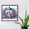 (30*30cm)Flowers Hamster - Square AB Drill Diamond Painting