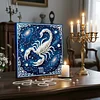 Framed Scorpio - Pearls Painting Kit DIY Diamond Painting Pearl Dot Crafts 25*25CM