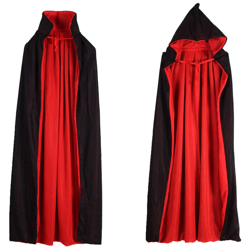Halloween Cosplay Cloak Two Layer Vampire Coat-elleschic