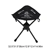 Portable Folding Tripod Stool 360 Rotating Camping Stool Foldable Tripod Chair
