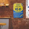 Wd 40 Solvent - Vintage Metal Signs - 20*30cm/30*40cm