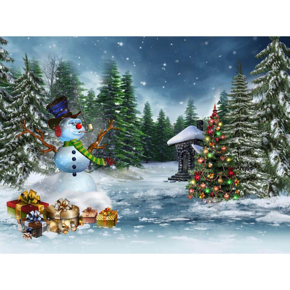

Christmas Tree-Round Drill Diamond Painting-40*30CM, 501 Original