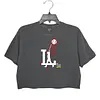Los Angeles Dodgers Grand Slam Crop Top