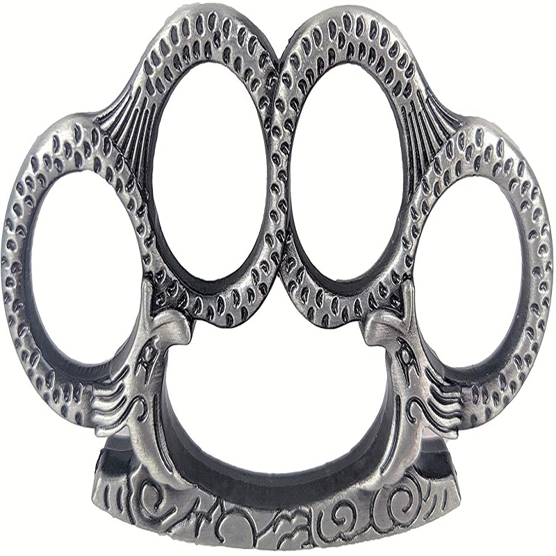 

Alloy Finger Martial Arts Fighting Equipment Fist Clasp Ring, 501 Original