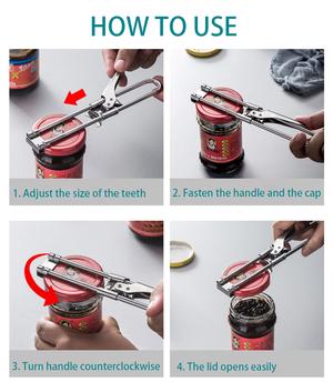 🔥Limited Time Big Sale🔥-Adjustable Multifunctional Stainless Steel Can Opener
