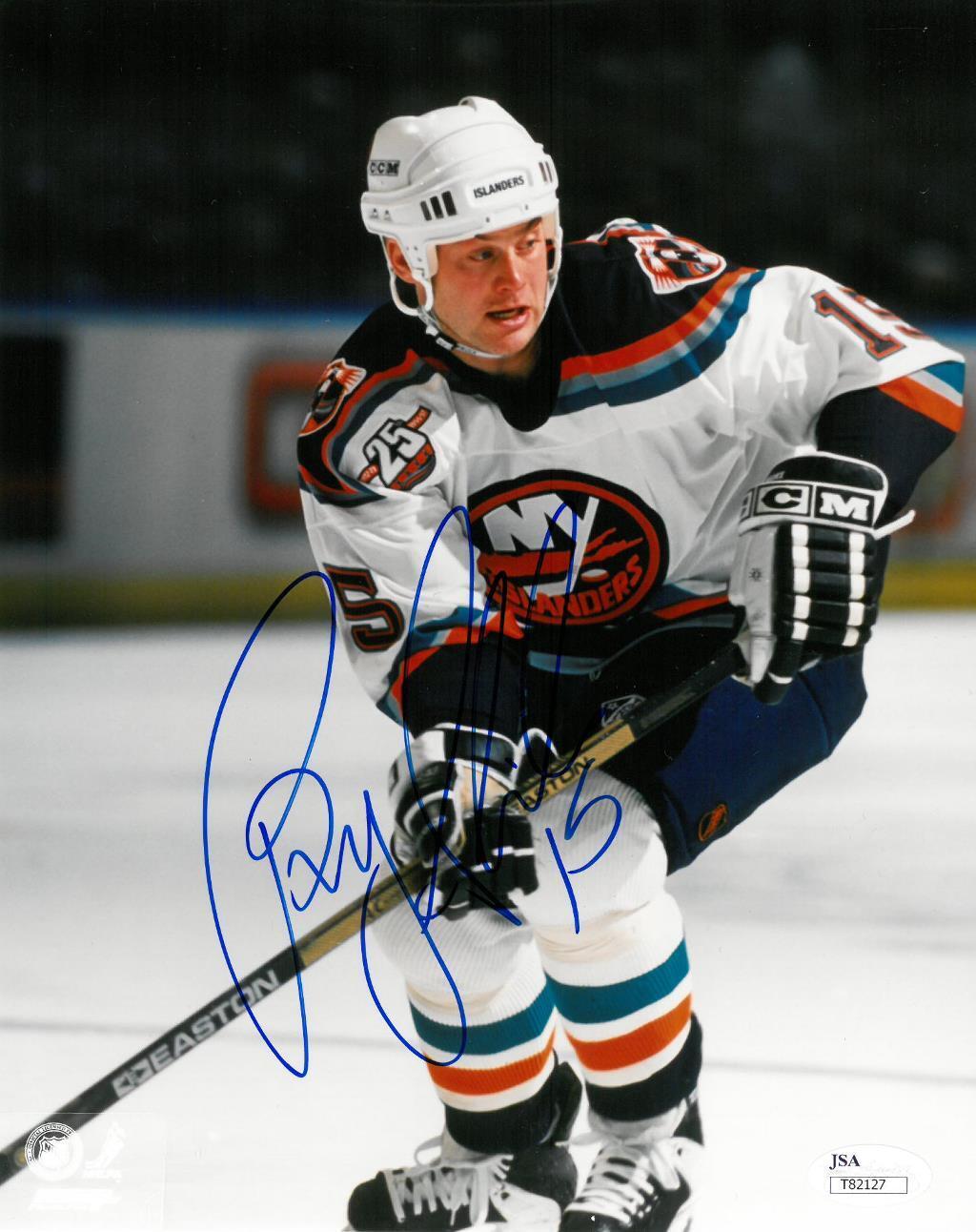 Bryan Smolinski Signed Islanders Authentic Autographed 8x10 Photo Poster painting JSA #T82127