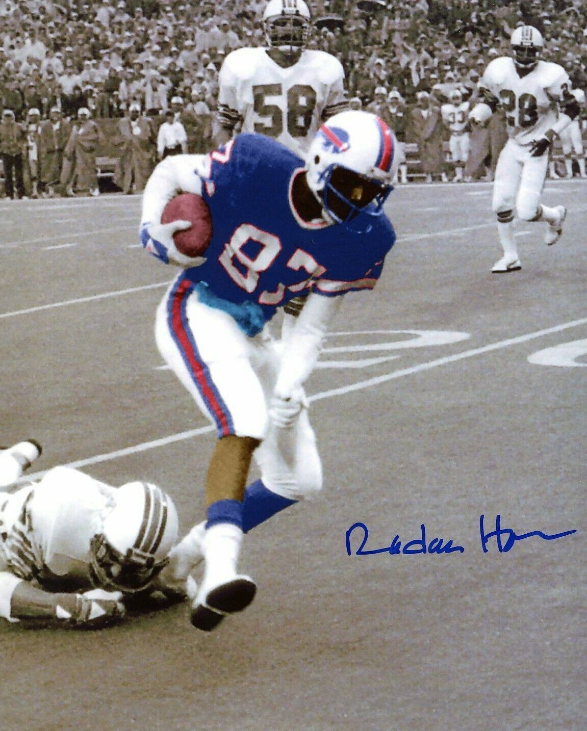 Radar Holt autographed 8x10 Buffalo Bills In Person #2