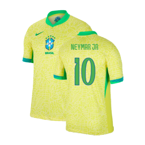 Maillot Brésil Neymar Jr 10 Domicile 2024/2025