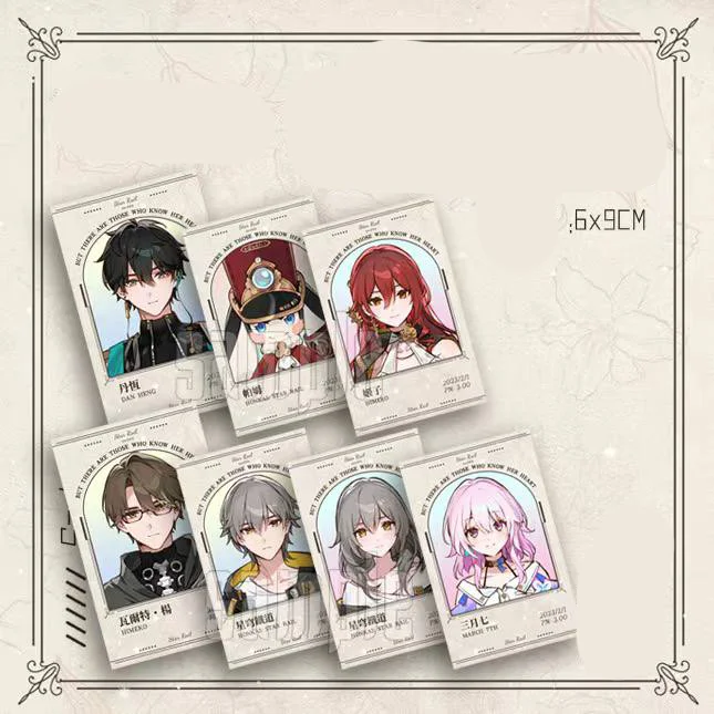 Honkai Star Rail Characters Collection Card