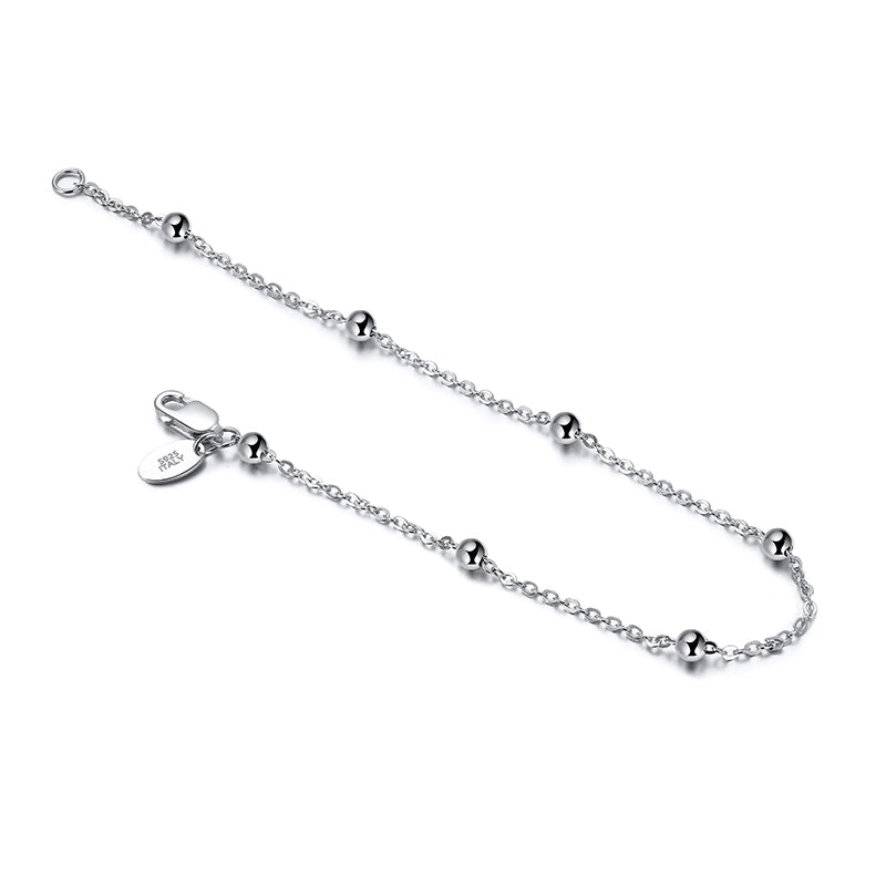 925 Sterling Silver Bracelets Hip-Hop Minimalist