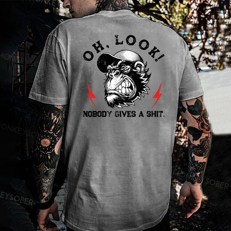 Oh Look Nobady Gives A Shit T-shirt
