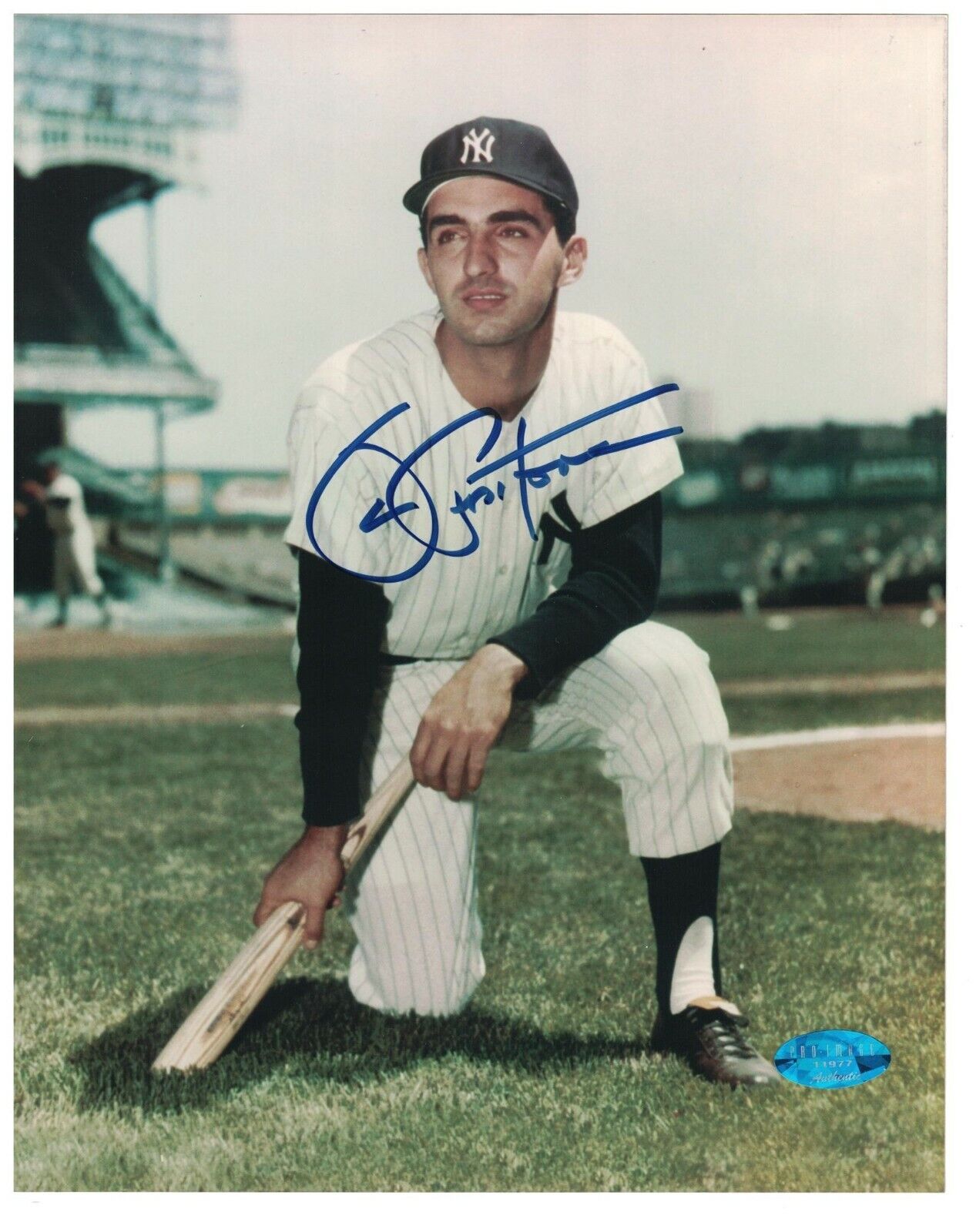 Joe Pepitone Signed Autographed 8 x 10 Photo Poster painting NY Yankees