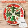 Fabric Christmas Placemat Template- With Tutorial