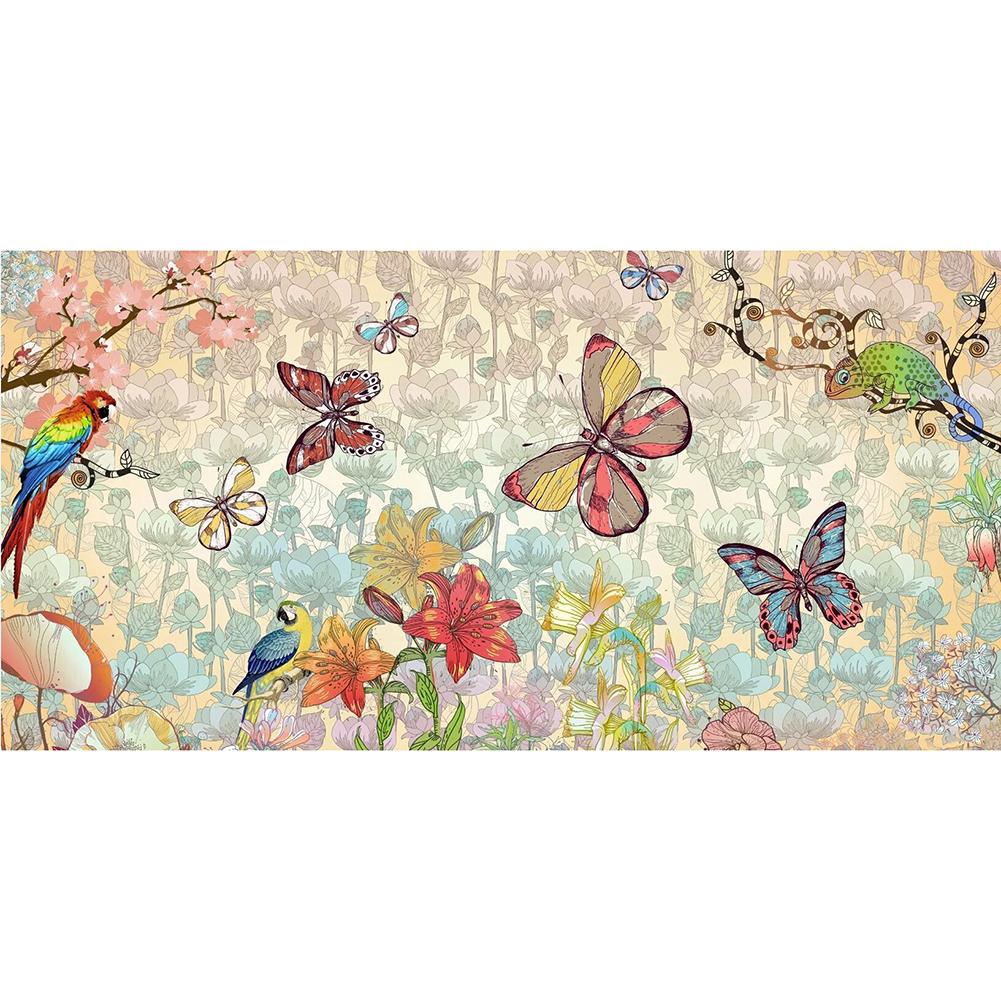 

Butterflies-Round Drill Diamond Painting-85*45CM, 501 Original