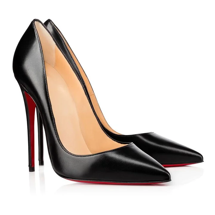 120mm Women's Party Wedding Red Soles Matte Pumps-vocosishoes