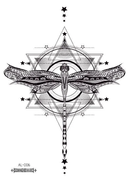 38 Kinds Adult Chest Back Tattoo Rose Flowers Mandala Totem Waterproof Temporary Body Art Sticker Disposable tatouage temporaire