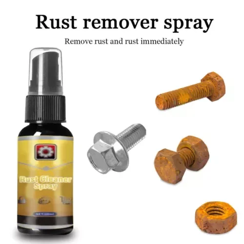 Dronehint Rust Remover Car Parts Rust Cleaner Spray Wheel Hub Derusting Repair Liquid Tool (For: GMC) Parts