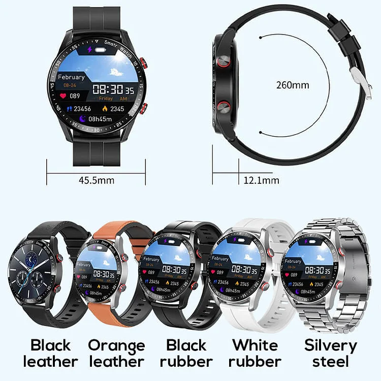 Non-invasive blood glucose test smart watch