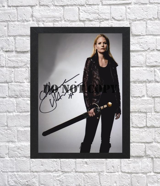 Emma Swan Once Upon a Time in Middle Earth Autographed Signed Photo Poster painting Poster A4 8.3x11.7