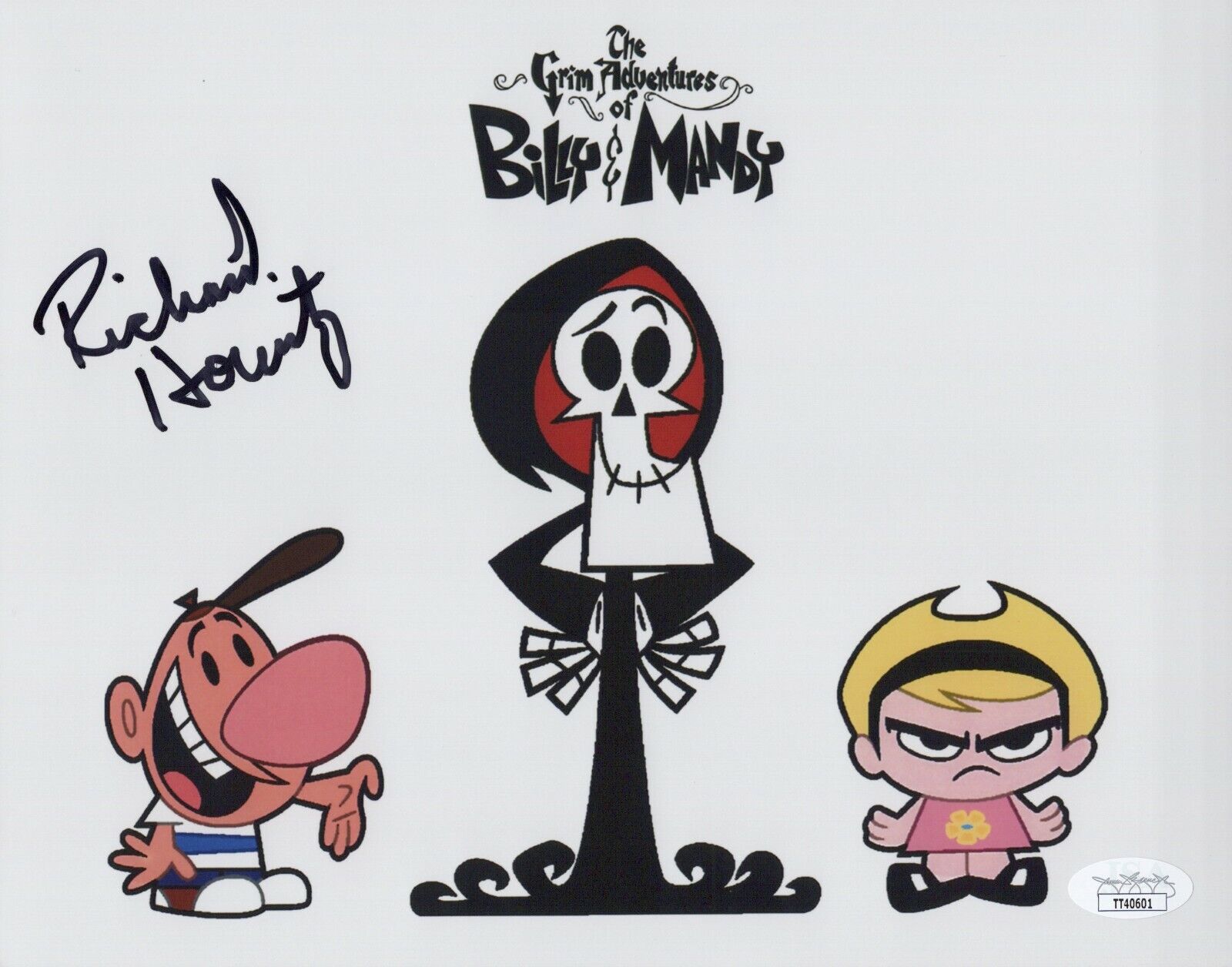 RICHARD HORVITZ Signed 8x10 BILLY & MANDY Photo Poster painting Authentic Autograph JSA COA Cert