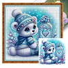 (Multi-Style) Cute Snowman-18CT Stamped Cross Stitch 30*30cm/11.81*11.81in tapestrymarket