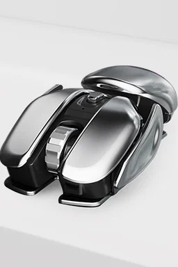 Wireless Ergonomics Metal Mouse