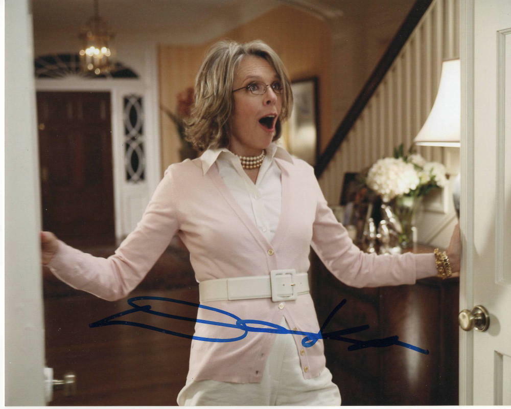 DIANE KEATON SIGNED AUTOGRAPH 8X10 Photo Poster painting - THE GODFATHER, ANNIE HALL, LEGEND